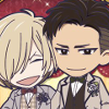 yoi37 Yuri and Otabek chibi