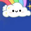 Squishable Rainbow Cloud