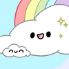 Squishable Rainbow Cloud and Baby Cloud
